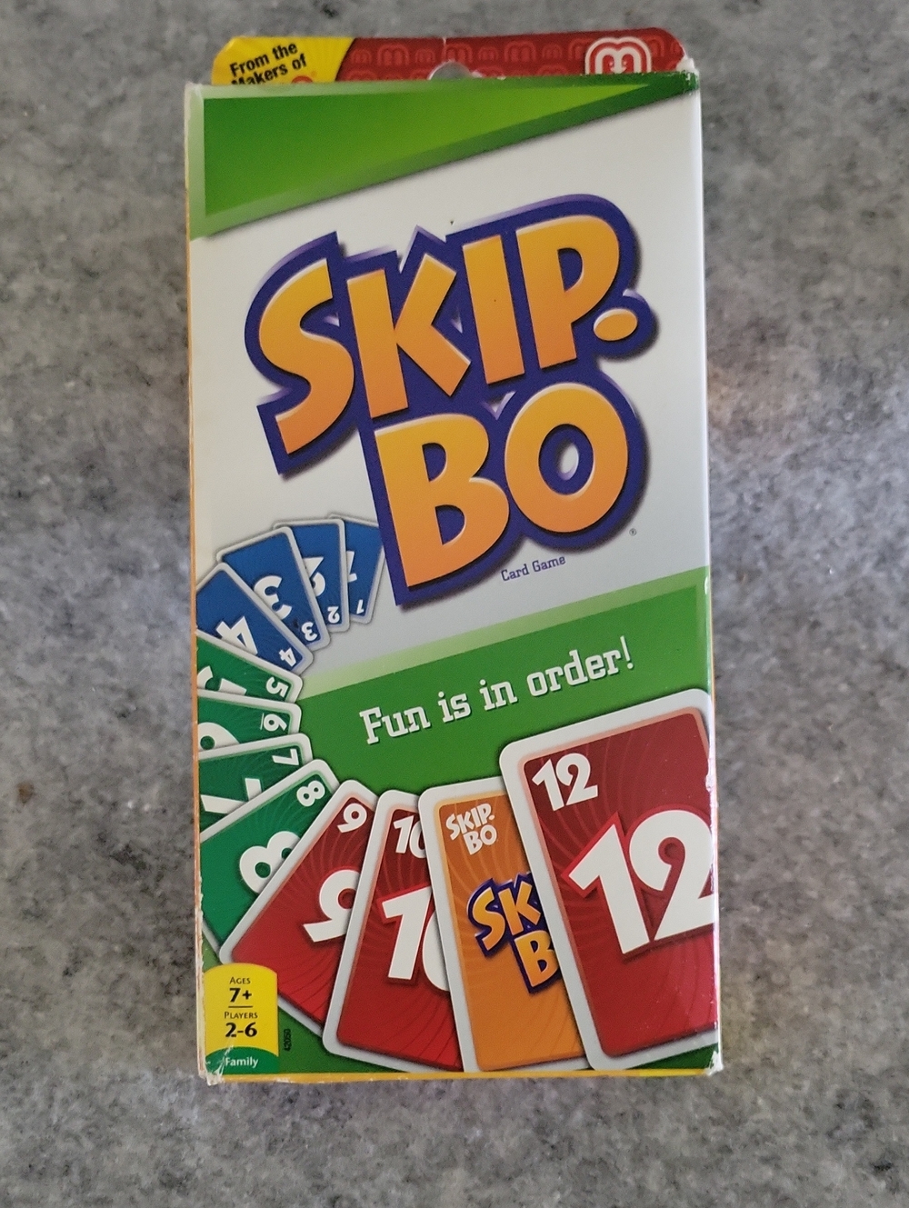 Mattel Skip-Bo Card Game